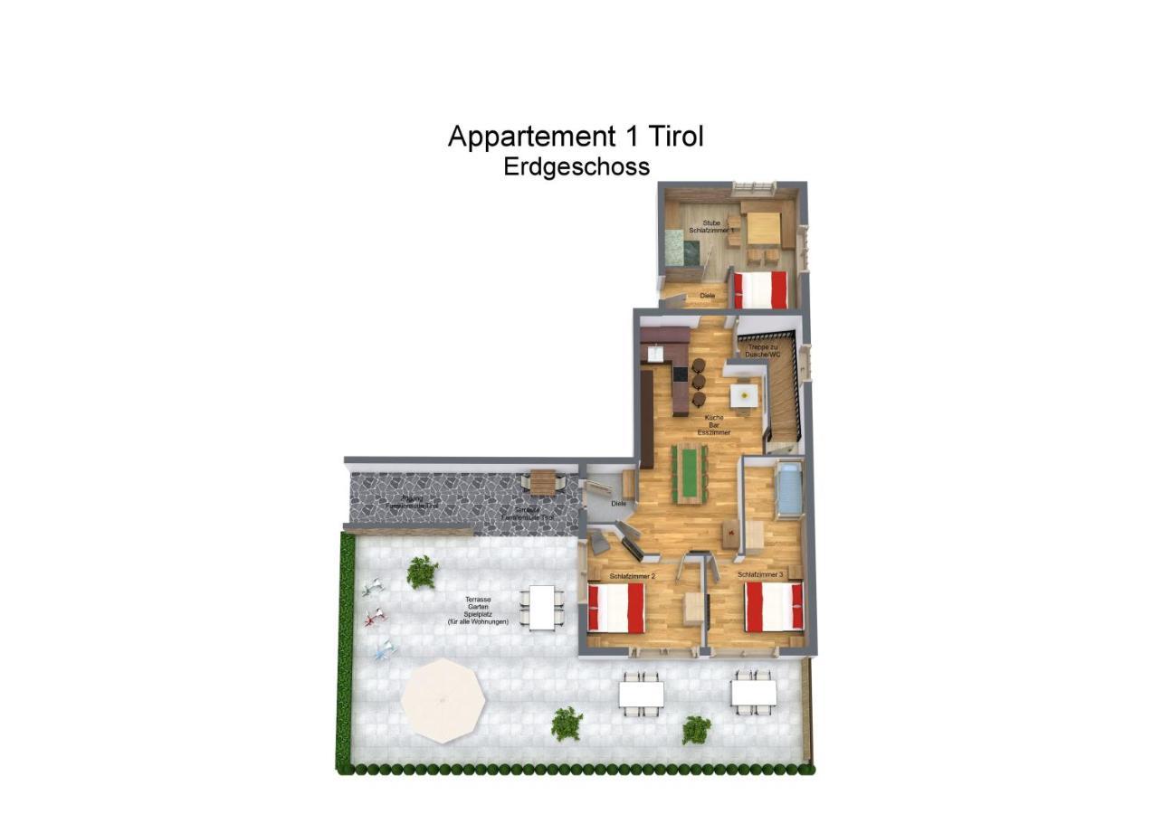 Angerer Alpine Suiten Und Familienappartements Tirol Reith im Alpbachtal Bagian luar foto